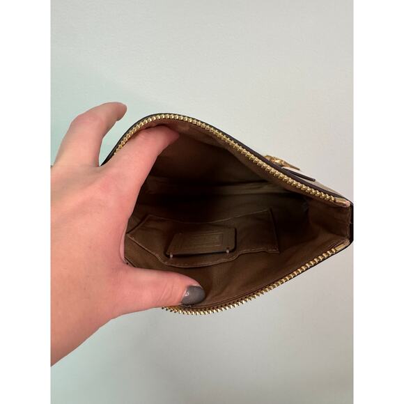 NWOT! Coach Mini Rowan File Crossbody With Adjustable Strap - Canvas - Picture 4 of 6